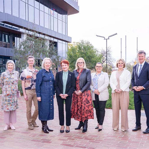 A special visit from the Public Sector Gender Equality Commissioner